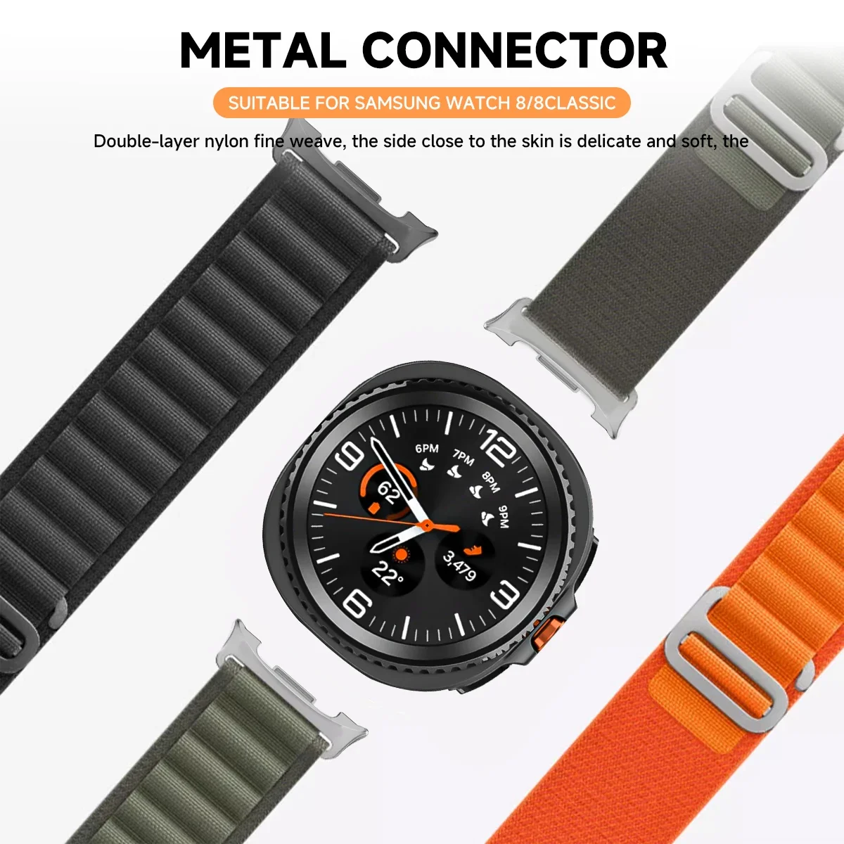 Alpine Loop Nylon Strap - Premium Adjustable Watch Band