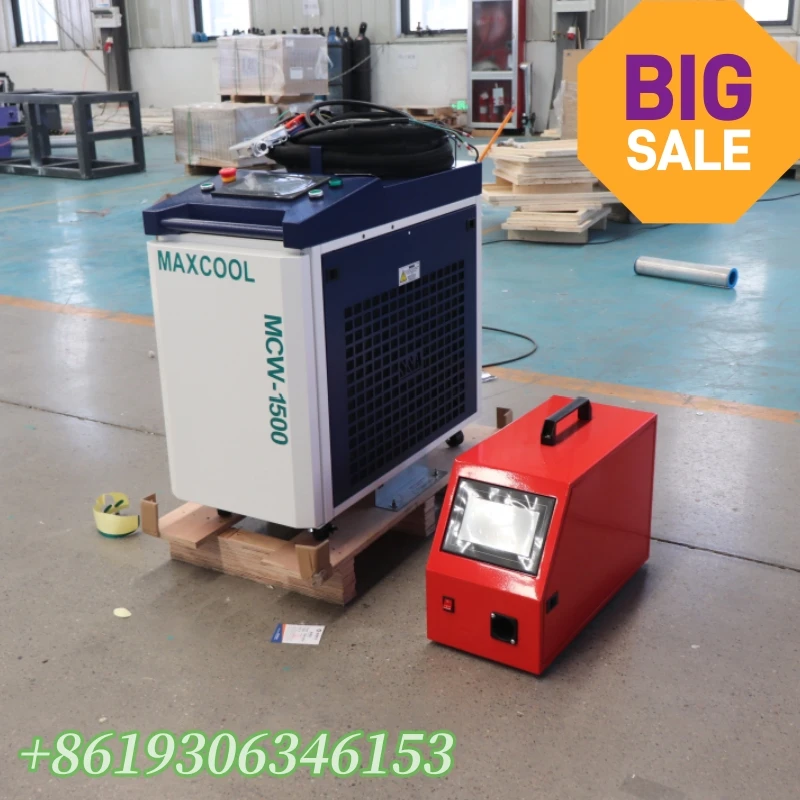 Small Mini Size CW Laser Welding Machine Auto Feeding Laser Weld Paint Cleaning Machine Wood Metal Paint Coatings Cleaner
