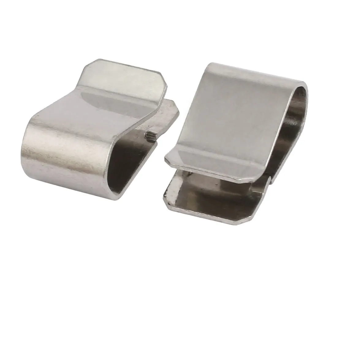Uxcell-clipe u em Tom Prata 214 mm x 12 mm 25 Peças Aço Inoxidável