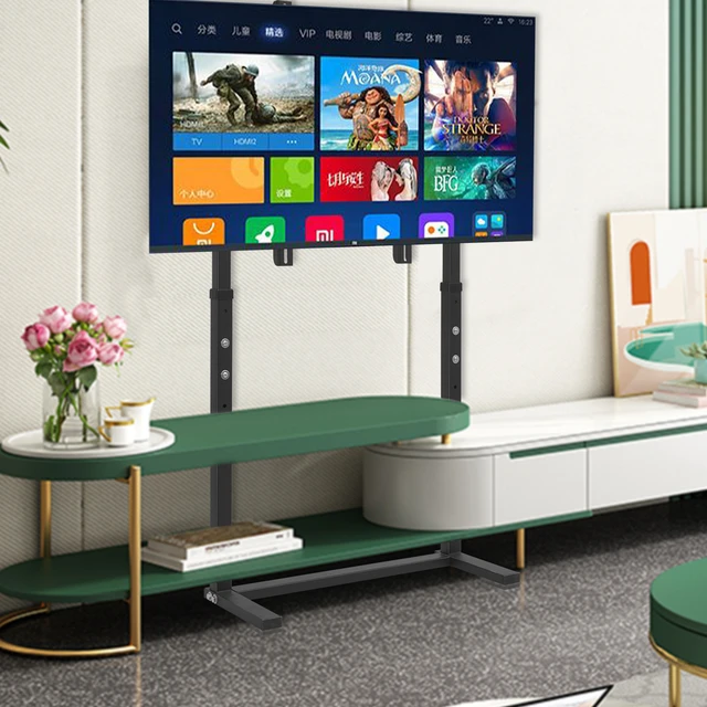 Soporte de TV Suelo Universal de Pie, Ajustable en Altura para 32 - 100,  VESA 800x400mm, hasta un máximo de 40 kg - AliExpress