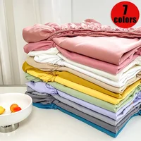 Premium Solid Color Brushed Fitted Sheet,Ultra-Soft Sateen Weave for Cozy Nights - Hypoallergenic and Easy Care Bedding 1