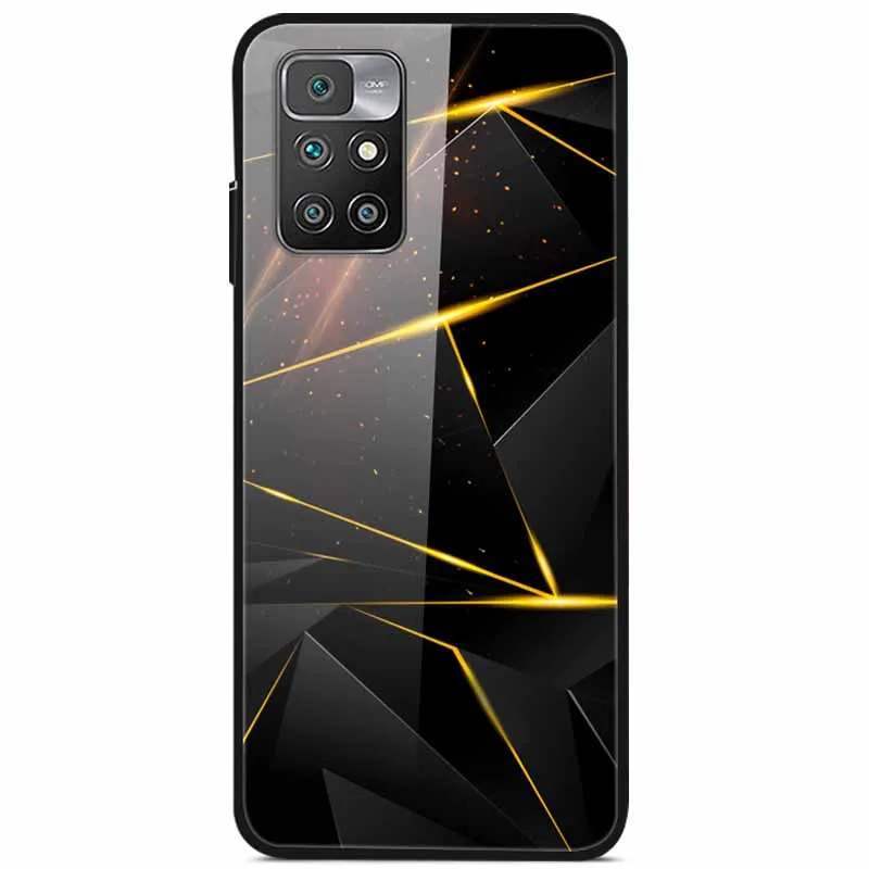 Space Starry Tempered Glass Phone Case - Durable Protective Cover