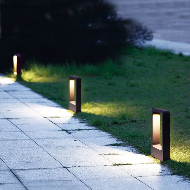 Led Gyeplámpa Tájfények Kerti Dekorációhoz Ac85-265V Ip65 Vízálló Lámpák Kültéri Világítás Vidéki Házhoz - Image 5