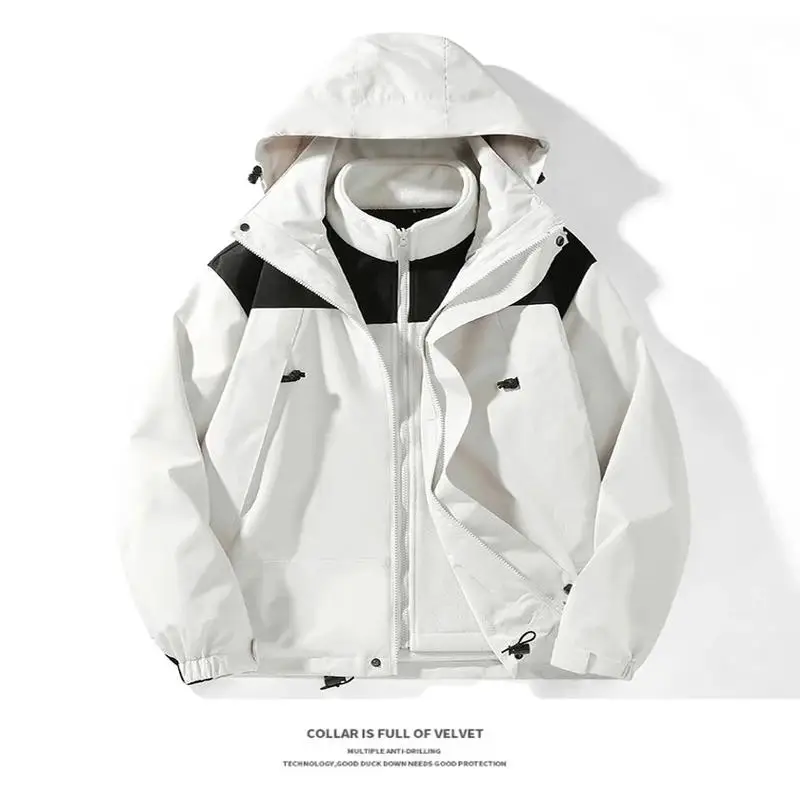 Outdoor Windproof Waterproof Warm Breathable Wear-resistant Jacket For ...