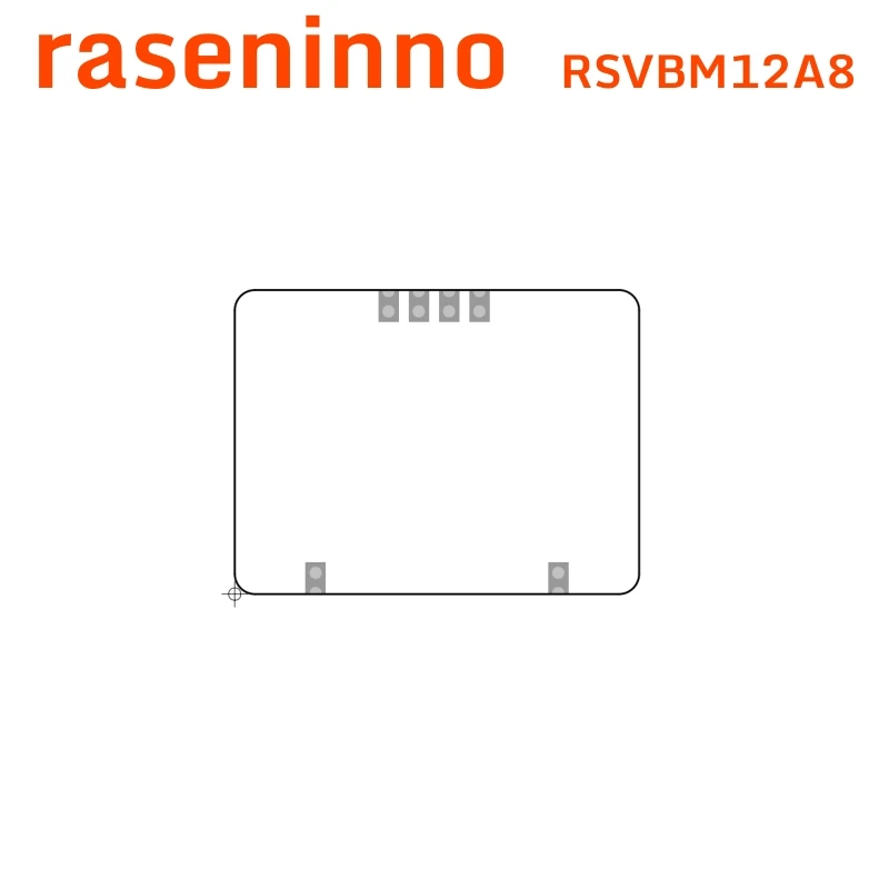 raseninno electronic mmWave radar sensor module 3D esp32 UART People Presence Motion and Tracking Smart Life Home Automation TI