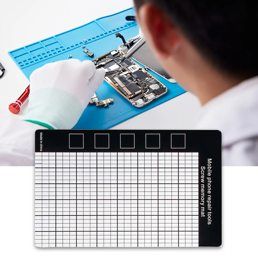1-10pcs Magnetic Screwpad Screw Postion Memory Plate Mat Small Screws  Assorted Fixing Chart Board Magnetic Tool Pad - AliExpress
