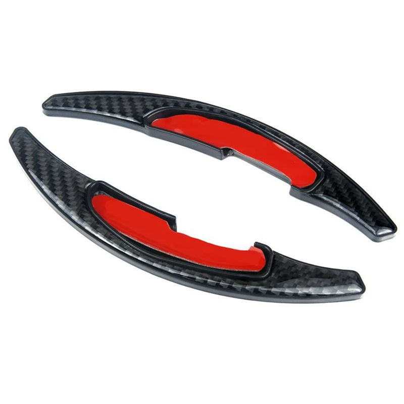 

4X Carbon Fiber Steering Wheel Paddle Shifter Gear Shift Shifter Extension For-BMW M Series M2 M3 M4 M5 M6 X 5M X6M