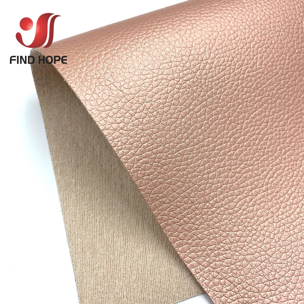 Litchi Faux PU Leather Fabric for DIY Crafts and Creative Projects