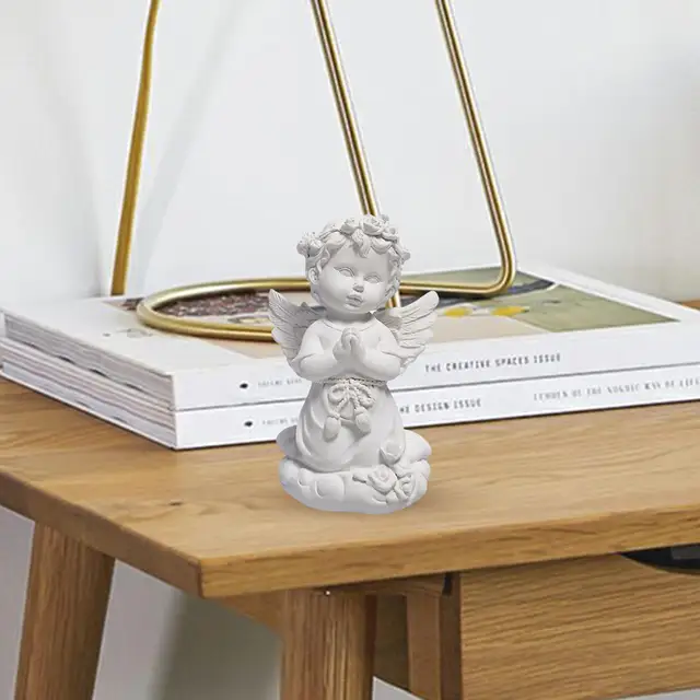 Retro Angyal Művészeti Szobrok Erős Tartós Esőálló - Image 4