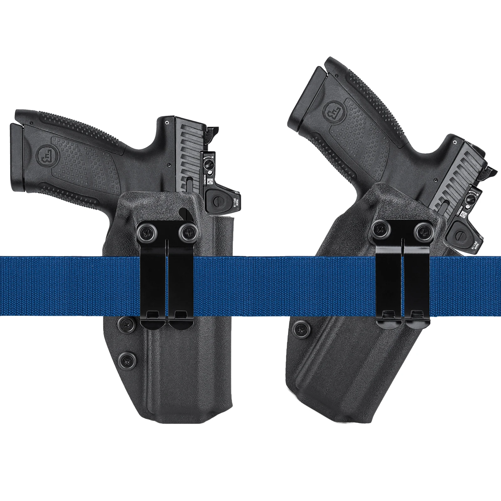 IWB Kydex Holster for CZ P10 S C F SC P10S P10C P10F P10SC Red Dot Optics Cut Appendix Inside The Waistband Concealed Carry 5