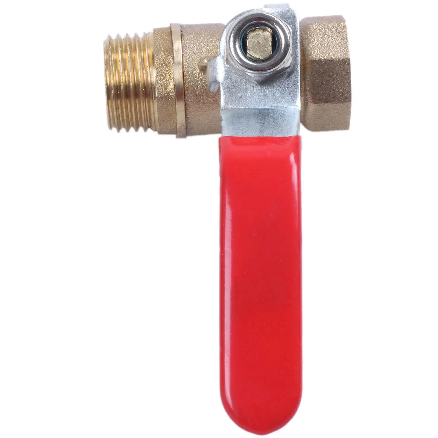 ABZV-Male To Female M/F Thread 1/2" Full Port Brass Water Ball Valve