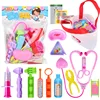 16Pcs Pretend Play Doctor Toy Set Medical Kit Simulation Hospital Role Play Learing Educational Toys For Children Kids Girl 2
