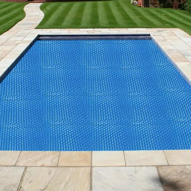 Solar Pool Cover Swimming Pool Heat Retaining Blanket Bubble Solar Cover Free Cutting Solar Pool Cover for Heat Insulation 2