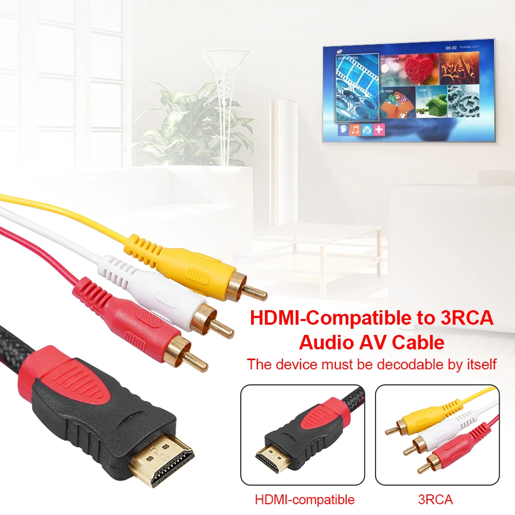 HDTV -3RCA   AV ̺ ڵ  Ǵ TV Ʈ ڽ DVD Ʈ