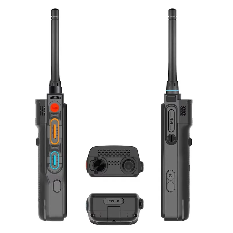 rungee 4W DMR digital analog dual-mode walike talkie 2W PTT 400~470MHz 3GB +32GB 2.41 inch HD IPS  touch screen,Android 9 3
