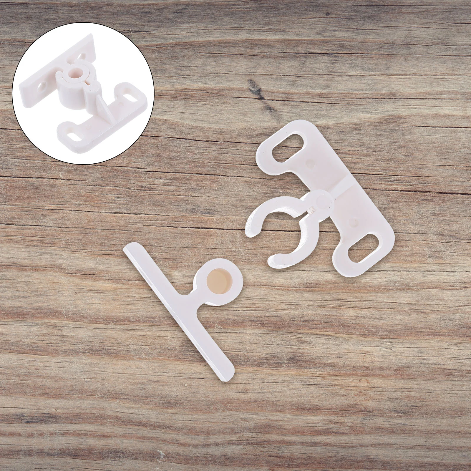 12 Pcs Plastic Ball Catch Cabinet Door Furniture Roller Tension Wardrobe Closet Latch Lock Hardware Cabinet Catches Ball Latches