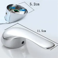 มือจับก๊อกน้ำ อ่างล้างหน้า ฝักบัว สวิตช์ควบคุมน้ำร้อนน้ำเย็น ขนาด 40 มม. อะไหล่ซ่อมก๊อกน้ำสำหรับอ่างอาบน้ำและฝักบัว 3