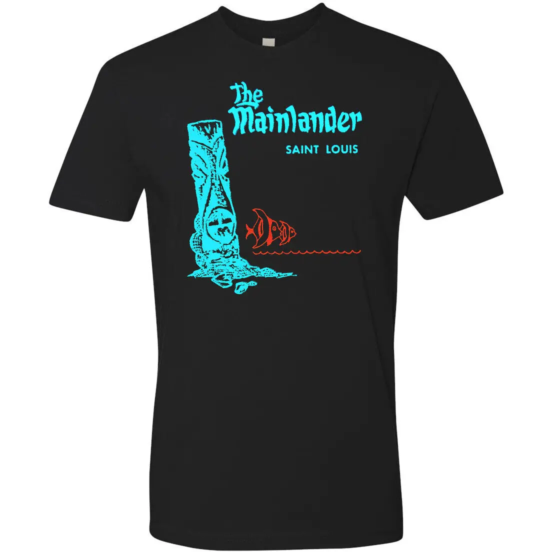 Ristorante Tiki Bar T Shirt Tee Retro Hula Rum Mug The Mainlander St Louis
