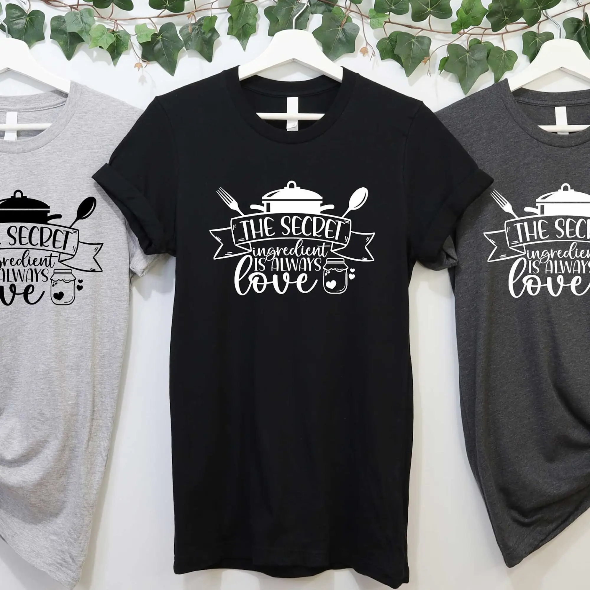 Maglietta Di San Valentino L'Abito Segreto È Sempre Amore Divertente Cucina Mamma San Valentino Cottura