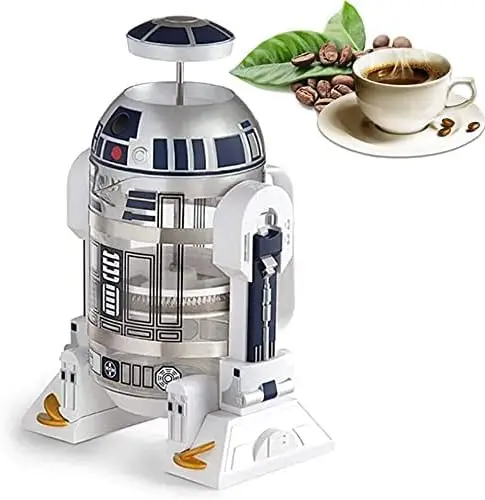 French Press Coffee Maker 32oz, Stainless Steel Insulated Coffee Press with Filter Screen for Hot Tea