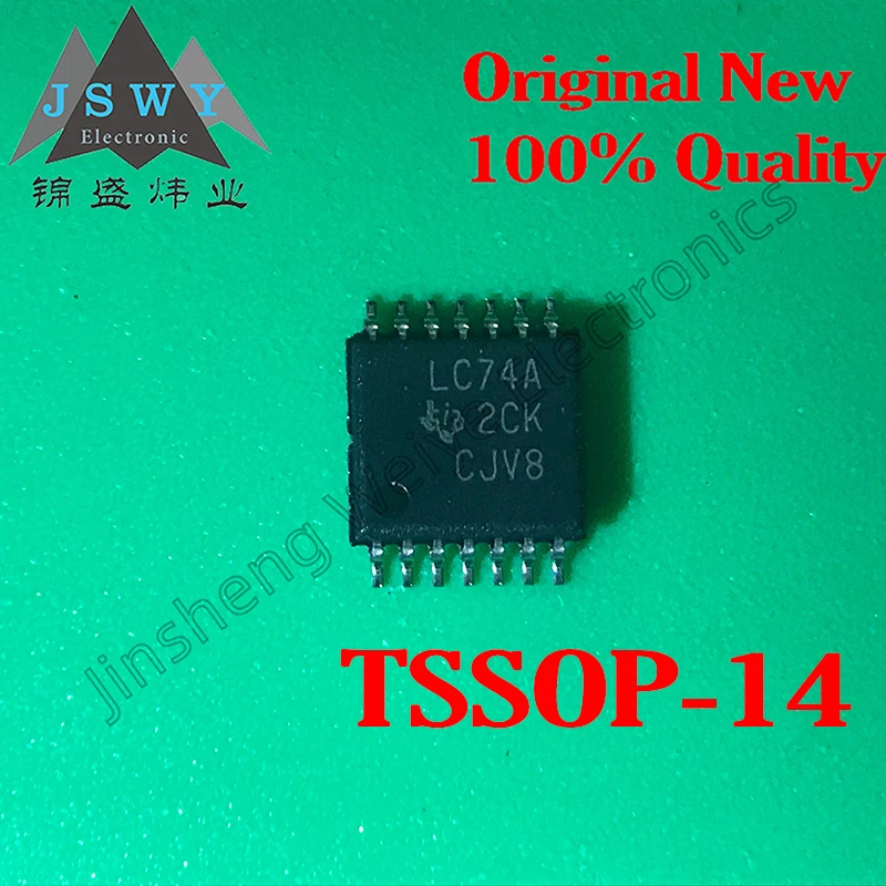 

5PCS SN74LVC74APWR LC74A SN74LVC86APWR LC86A chip TSSOP-14 logic chip IC spot stock package