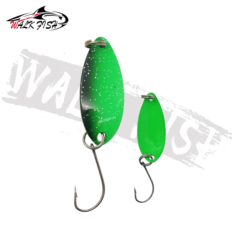 Cucharas De Pca De Metal Para Trucha, Señuelos Giratorios