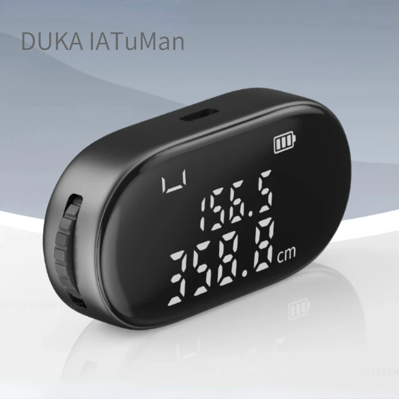 DUKA ATuMan Q2 Mini Electronic Ruler Digital Wheel Tape Measure Type-C Rechargeable Measuring Hand Tool for Home