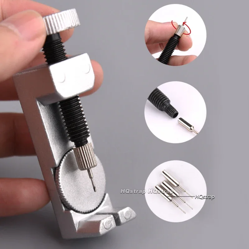 Metal Watch Strap Repair Tool Kit - Adjustable Pin Opener and Detaching Device