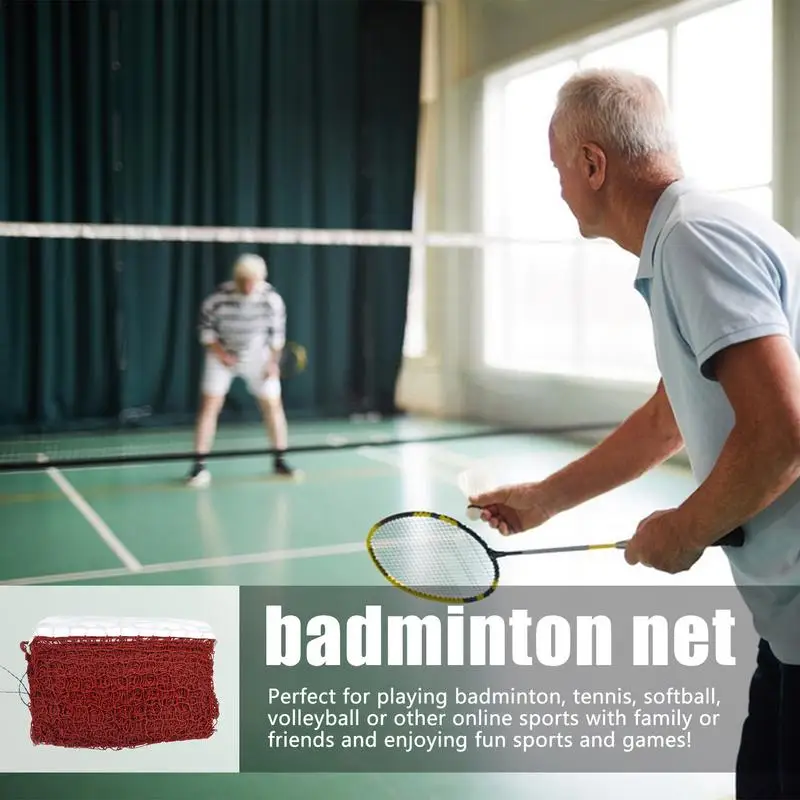Lightweight Badminton Net Professional High Strength Badminton Net Portable Volleyball Net Foldable Badminton Equipment #W0
