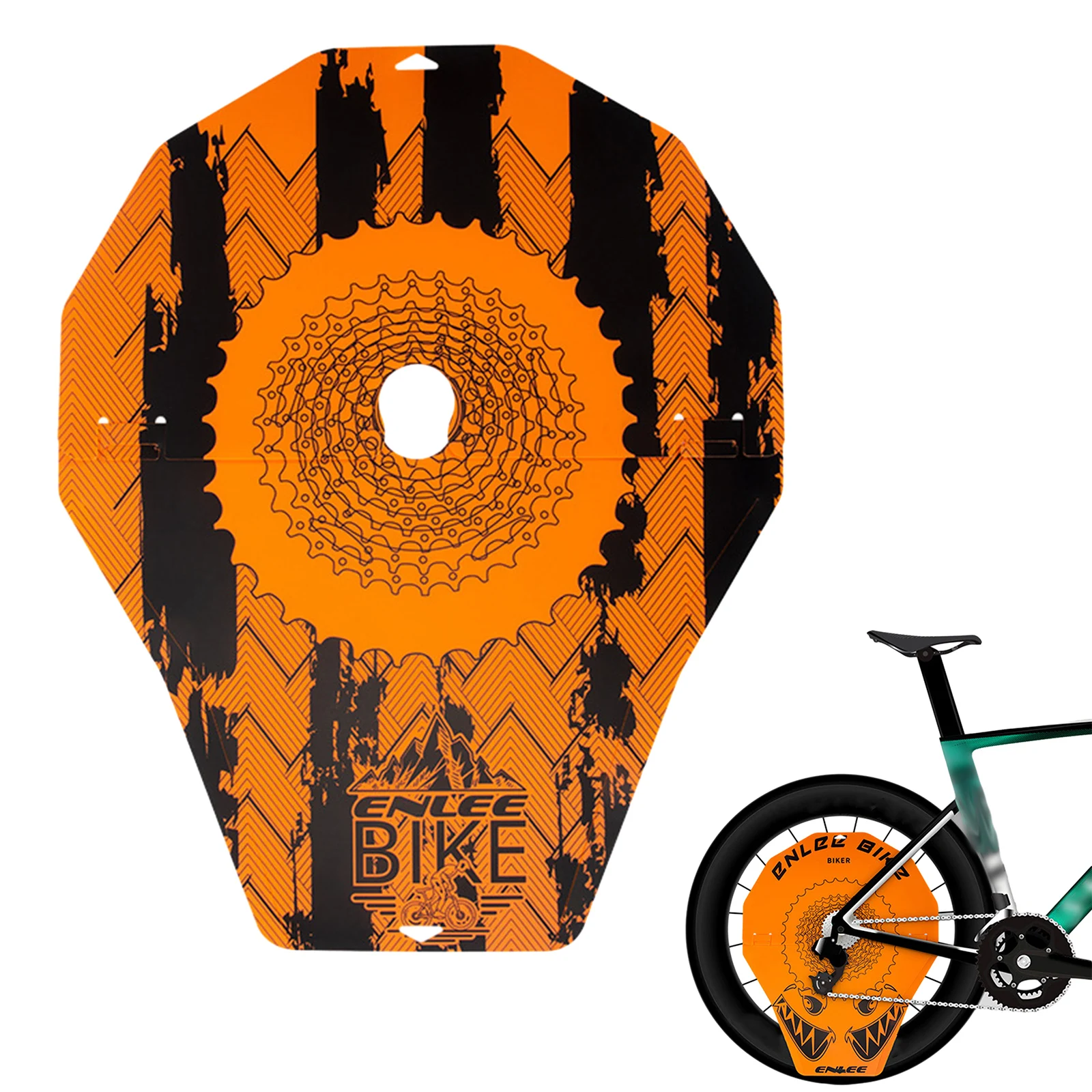 BicycleMountainBikeWashingDiscBrakeEdgeProtectionCoverWheel