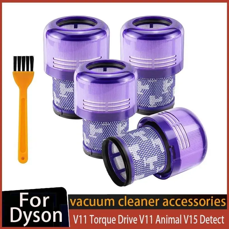 Vacuum Cleaner Filters HEPA Filter Replacement Parts For Dyson V11 Torque Drive V11 Animal V15 Detect SV14 Cordless Vacuum Compare to Part 970013-02