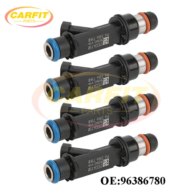 4PCS New OEM 96386780 25315853 25334150 Fuel Injectors For