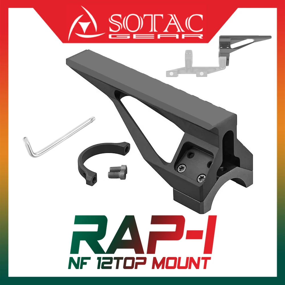 

Tactical Range Finder Mount for NF, 30mm Scopemount, 12 TOP Picatinny Rail