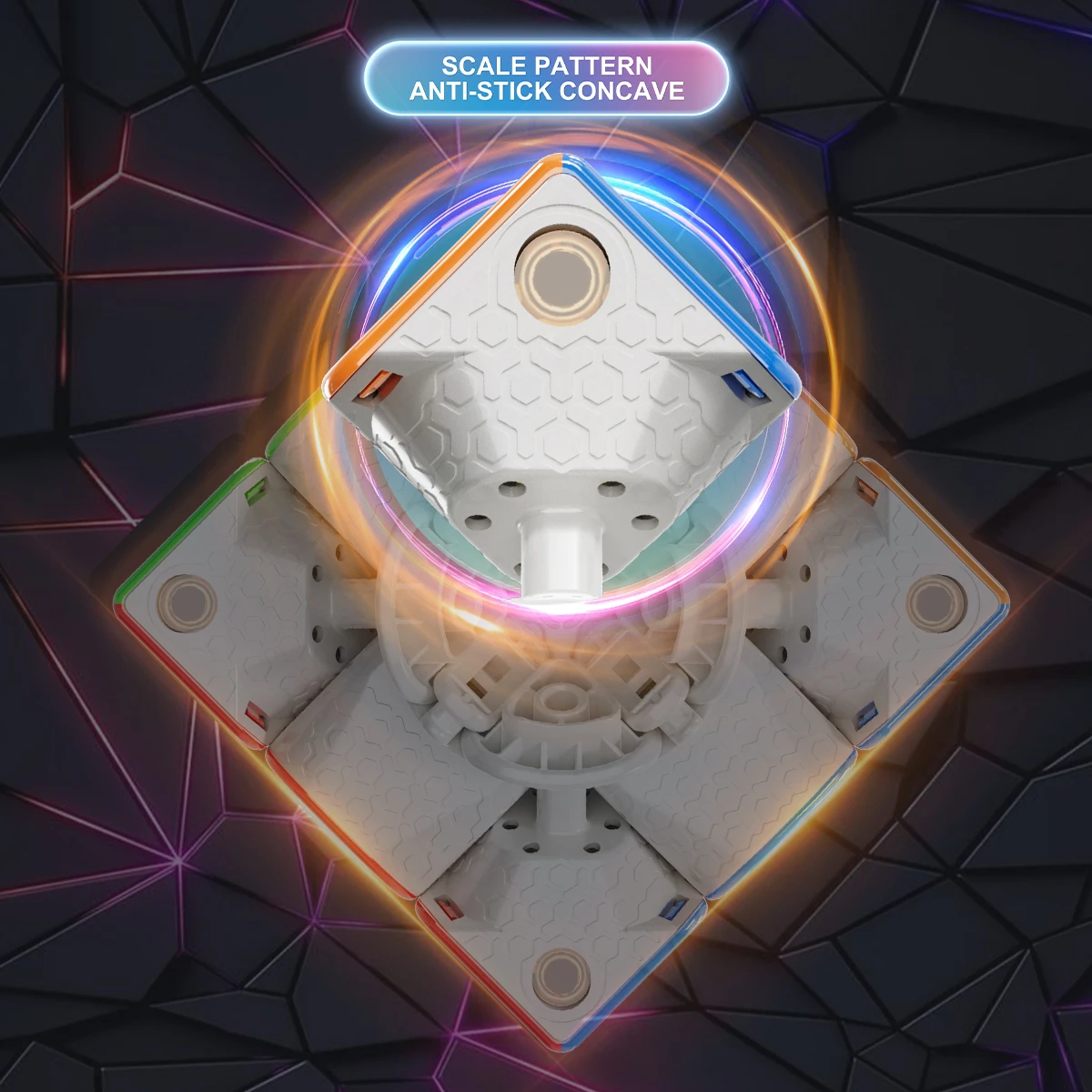 Speed Cube Magic Cube Puzzle Puzzle Cube Magic Puzzle Toy Puzzle Toys YJ MGC Beta 3x3x3 Magnetic Maglev Ball Core UV Stickerless Professional 3x3