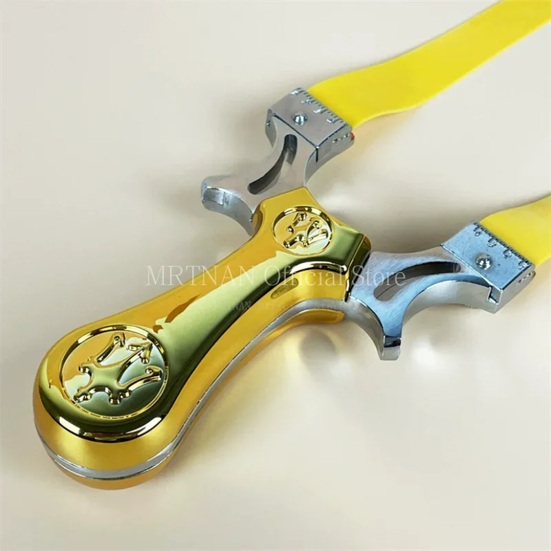High-Power Aiming Alloy Slingshot High Quality Slingshot With Rubber Band Outdoor Sports Hunting Shooting Catapult 5