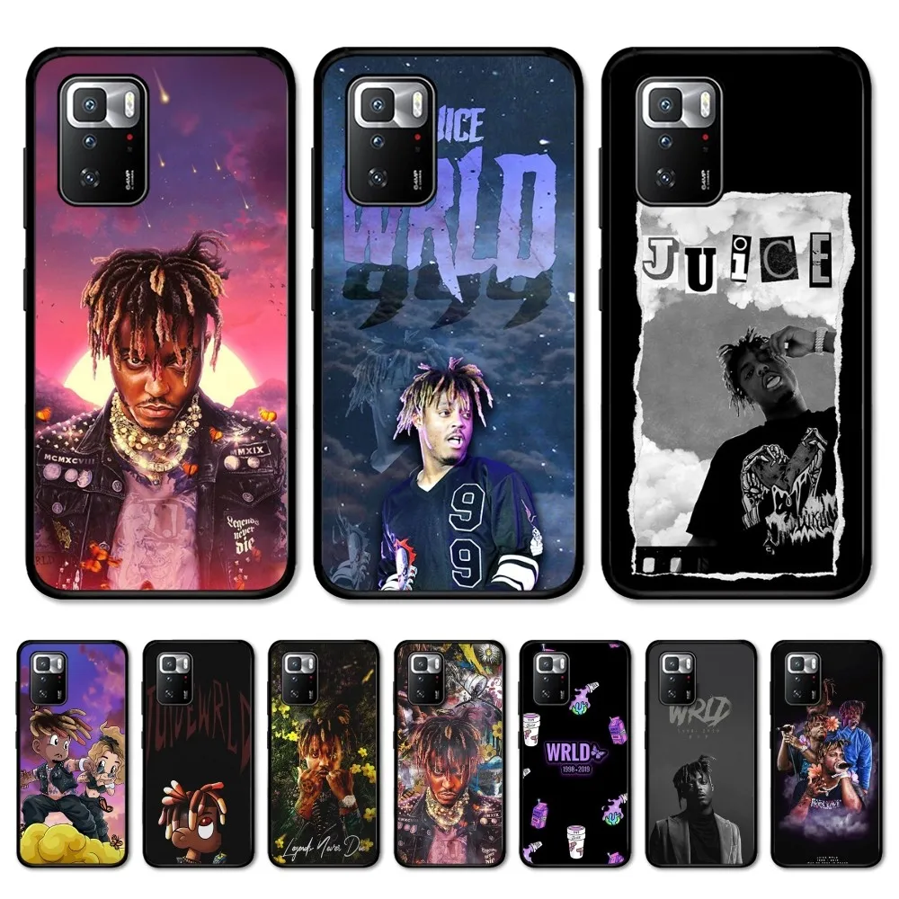Custodia Per Telefono Rapper Juice Wrld Per Redmi 5 6 7 8 9 10 Plus Pro 6 7 8 9 A Go K20 K30 K40 Pro Plus F3 Fundas