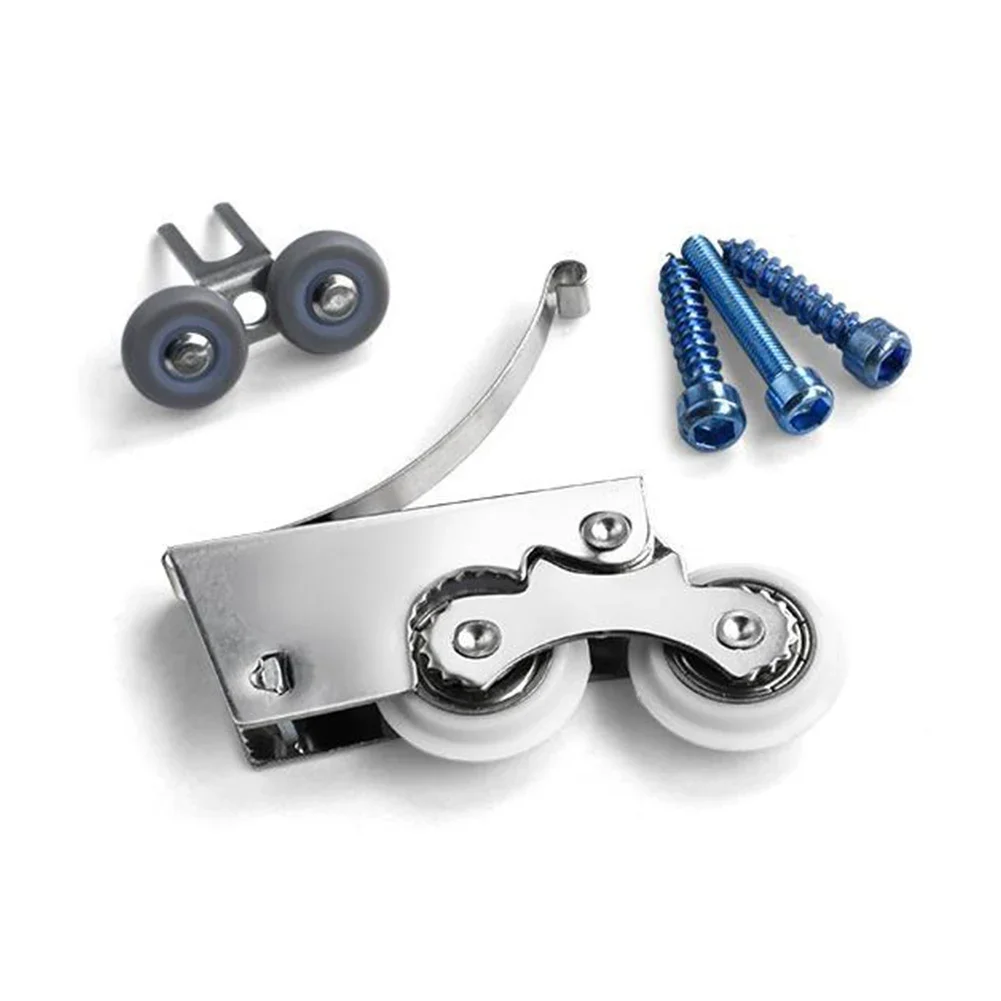 Sliding Door Roller Double Wheel Wardrobe Door Pulley Roller Silent Sliding Wheel Casement Pulley Cabinet Hardware