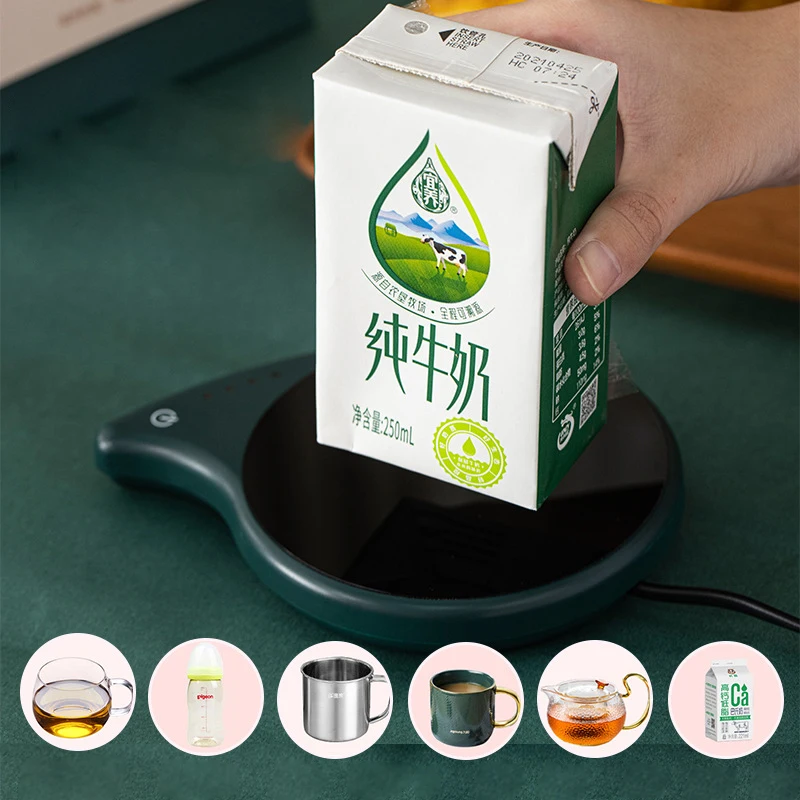 40W Cup Heater Coffee Mug Warmer Heating Pad 4 Gear Temperature Coaster Thermostatic Hot Plate Milk Tea Coffee 220V