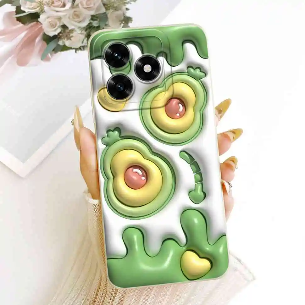 Lovely Sweet Rabbit Panda Soft Silicone Phone Case - Shockproof Bumper Cover