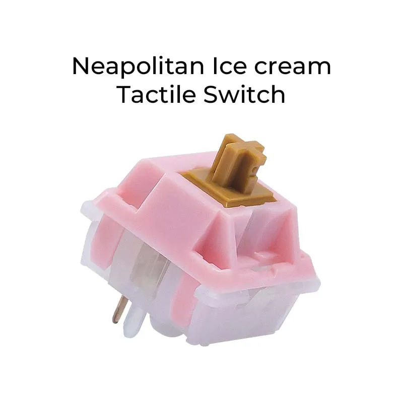 Neapolitan Ice Cream Switches Ice Cream Tactile Switch