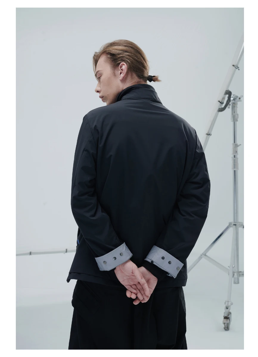 Reindee lusion 21fw functional seamless pocket waterproof tang suitacket kimono techwear asian style