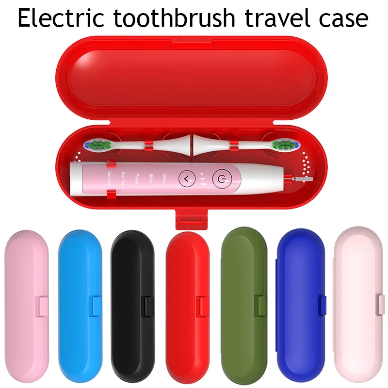 Toothbrush Holder Toothbrush Covers Toothbrush Case Toothbrush Storage Box Portable Travel Case for Electric Toothbrush Handle Storage Case Solid Color Electric Toothbrush Organizer Box Protective Cover