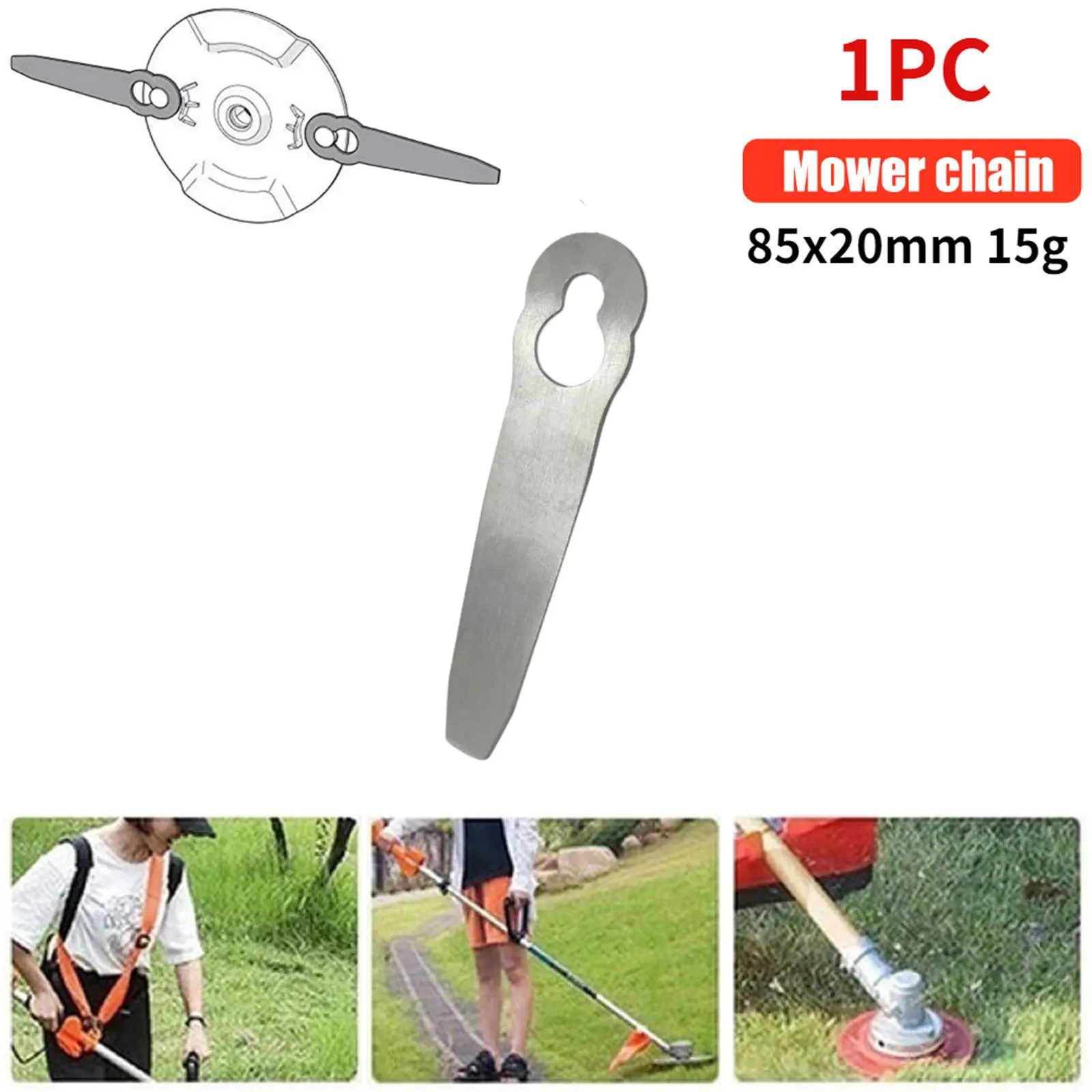

1pcs Stainless Steel Replacement Blades Spare Knives for Stihl FSA 45 Grass Trimmer Lawn Mower Accessories Garden Tool