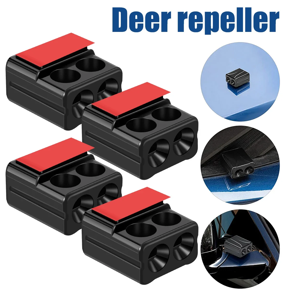 Deer Whistle 4Pcs Ultrasonic Animal Warning For Car
