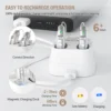 Rechargeable  USB Hearing Aid Behind the Ear Sound Amplifier Elderly Noise Cancelling Deaf Care  Charging case 1