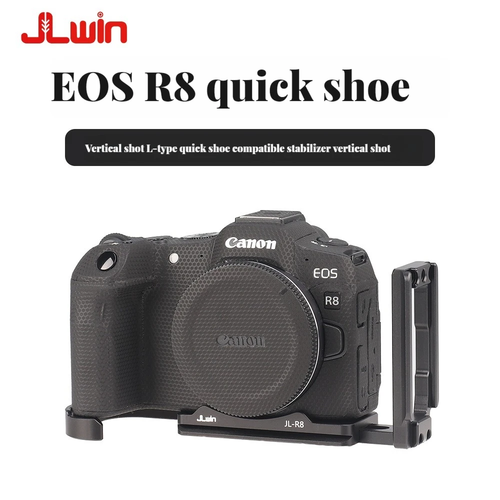 Treppiede Monopiedi Piastra A Sgancio Rapido Staffa A Piastra A L Per Canon Eos R8 Rabbit Case Extension Full Frame Per Microfono Led Light