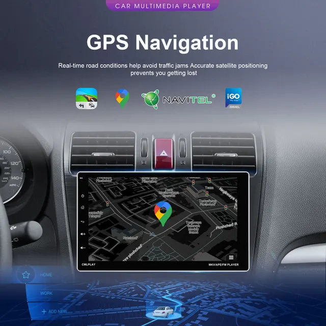 Podofo Android 9 inç 1Din Auto Car radyo 2 + 64G evrensel Stereo Carplay VW  Nissan Suzuki Hyundai için multimedya oynatıcı hiçbir dvd - AliExpress