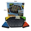 Chain Triangle Chess Game Triggle Rubber Band Game Educational Interactive Game Logical thinking Battle Set Family Party Gifts 1