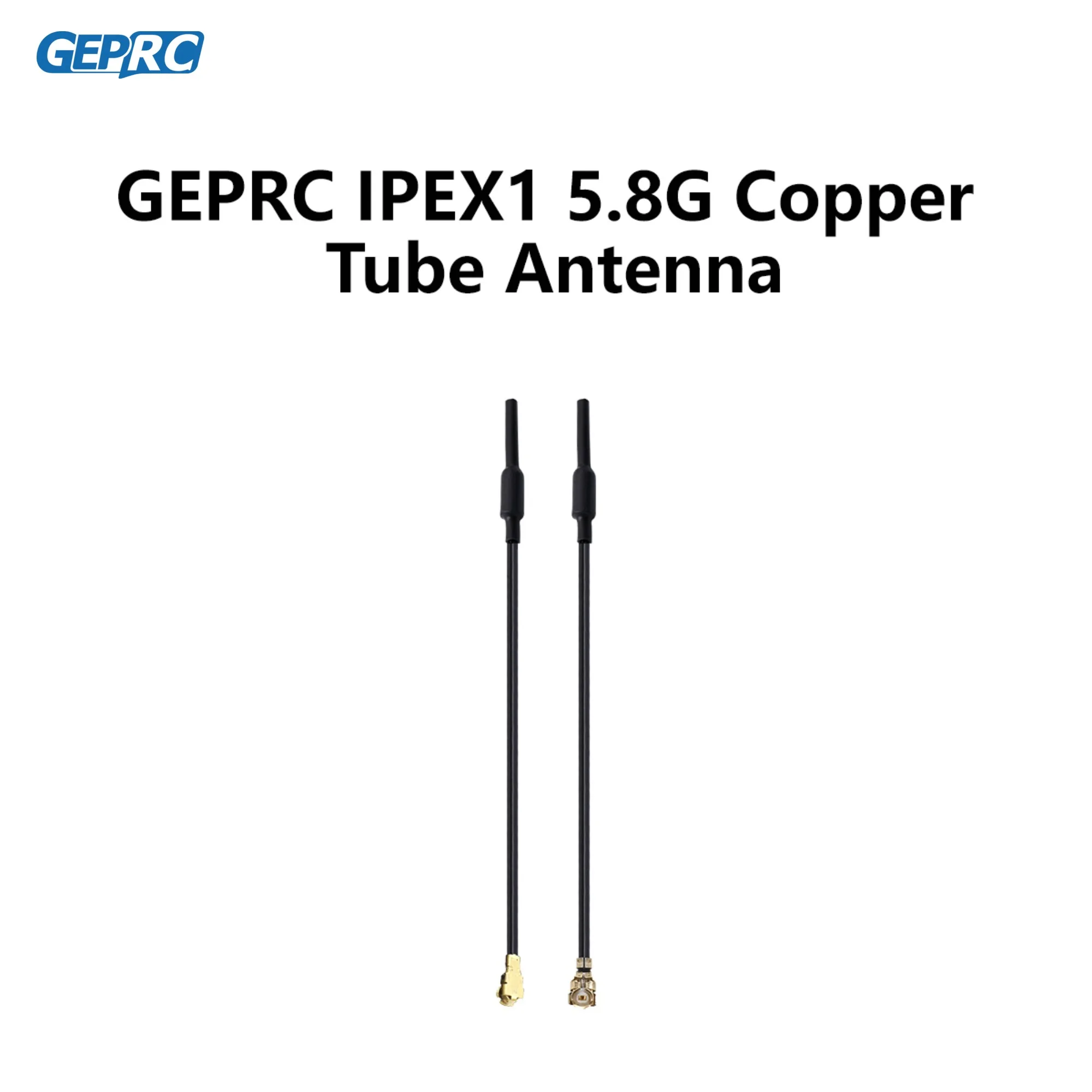 GEPRC IPEX 5,8G Медная трубчатая антенна IPEX 2,4G Разъем 5,8 ГГц DIY RC Низкое сопротивление FPV Квадрокоптер Запчасти для фристайла thumbnail 4