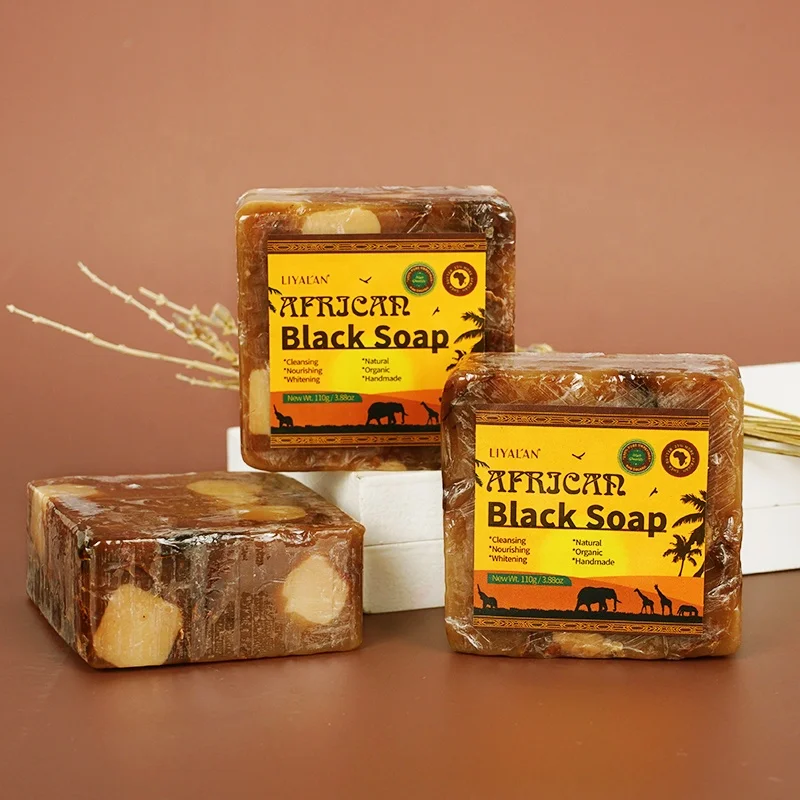 

Private Label Anti Rebelles Skin Whitening Face Removal Acne Handmade Bath African Black Soap